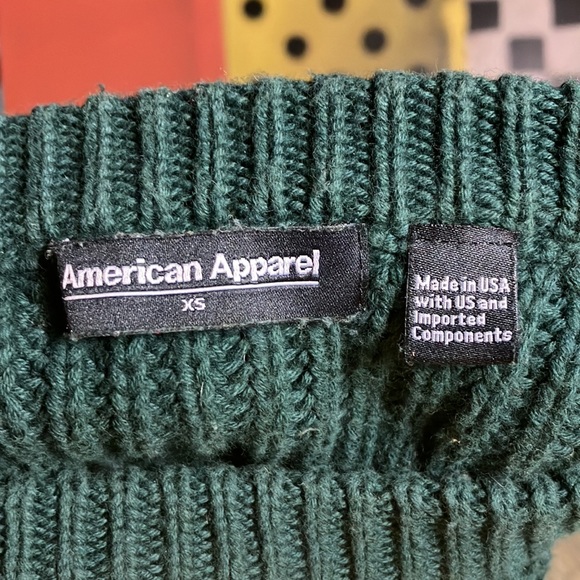 Green American apparel sweater - Picture 5 of 5